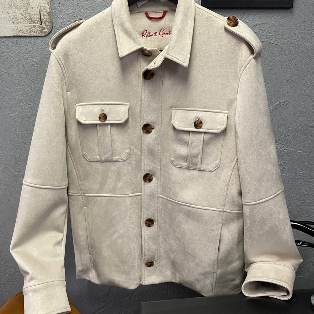 Robert Graham men’s shirt jacket